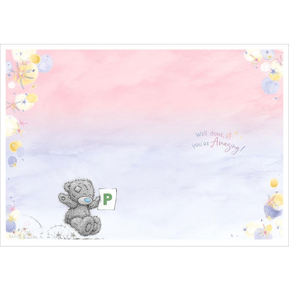 Driving Test Congratulations Me to You Bear Card Extra Image 1